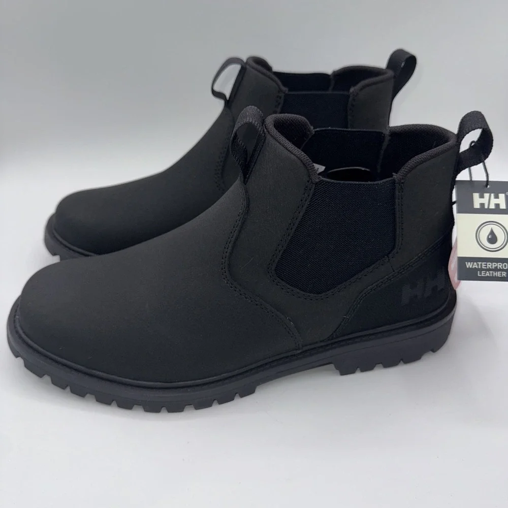 Helly Hansen‎ Keystone Primaloft Boots Men's Size 9 Black Leather